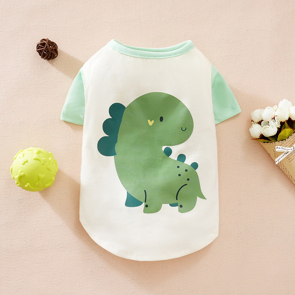Cartoon Print Pet Overall Suit | Dogs & Cats | Multiple Colours | S–XXL