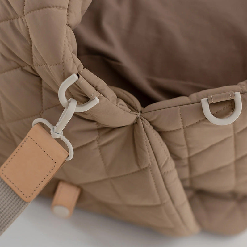 FurlyTails Outdoor Pet Carrier Handbag | Stylish Cat & Small Dog Travel Bag