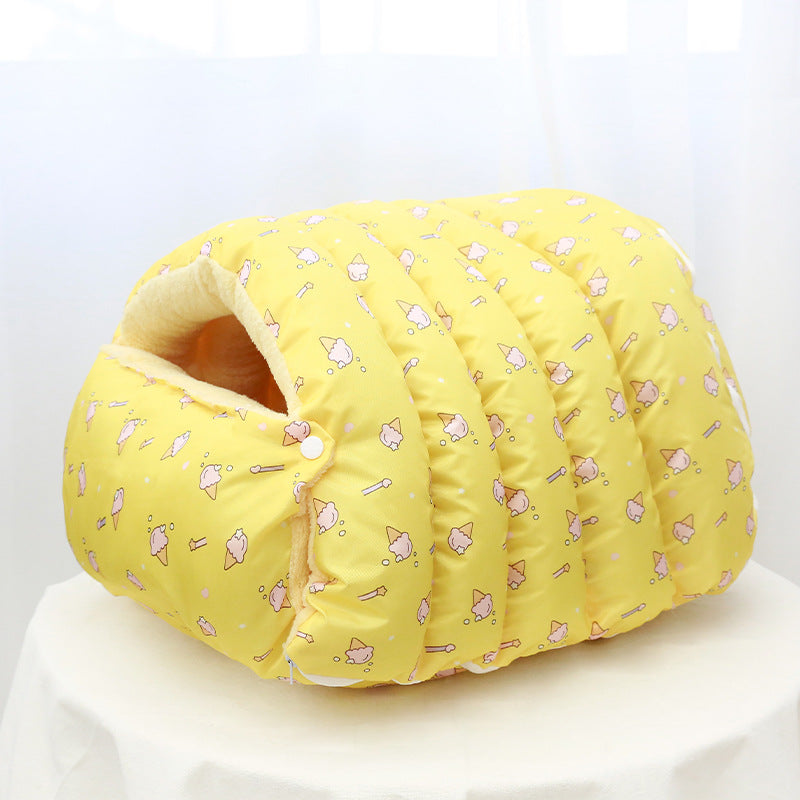 Enclosed Cat Kennel & Sleeping Nest | All Seasons | 6 Colours | 2 Sizes