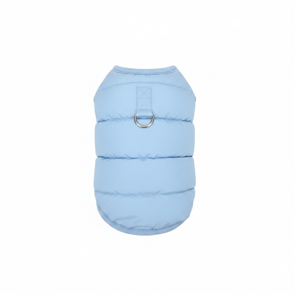Padded Cotton Coat with Leash Ring | Small Dogs & Cats | 5 Colours | XS–XL