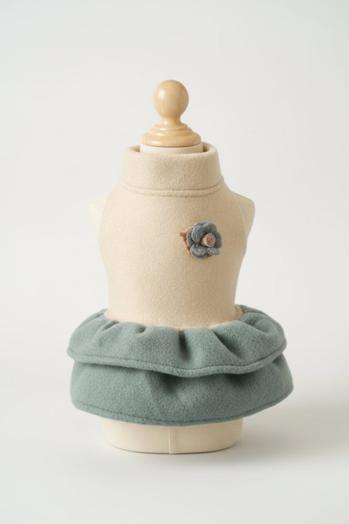 Casual Knit Pet Dress | Dogs & Cats | White | XS–XL