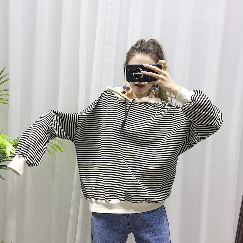 Matching Stripe Hoodie Set | Pet & Owner | Dogs & Cats | Black & Khaki