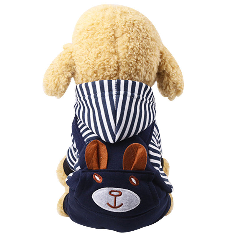 British-Style Pet Outfit — Stylish Cloth Costume for Dogs & Cats