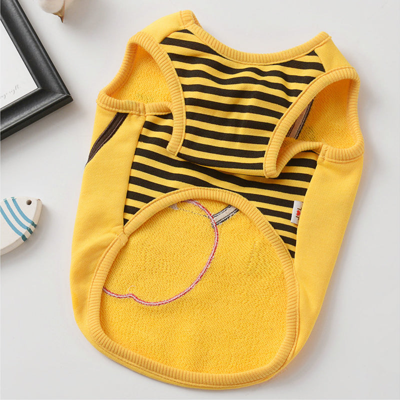 Casual Cotton Pet Vest — Lightweight Summer Style for Dogs & Cats