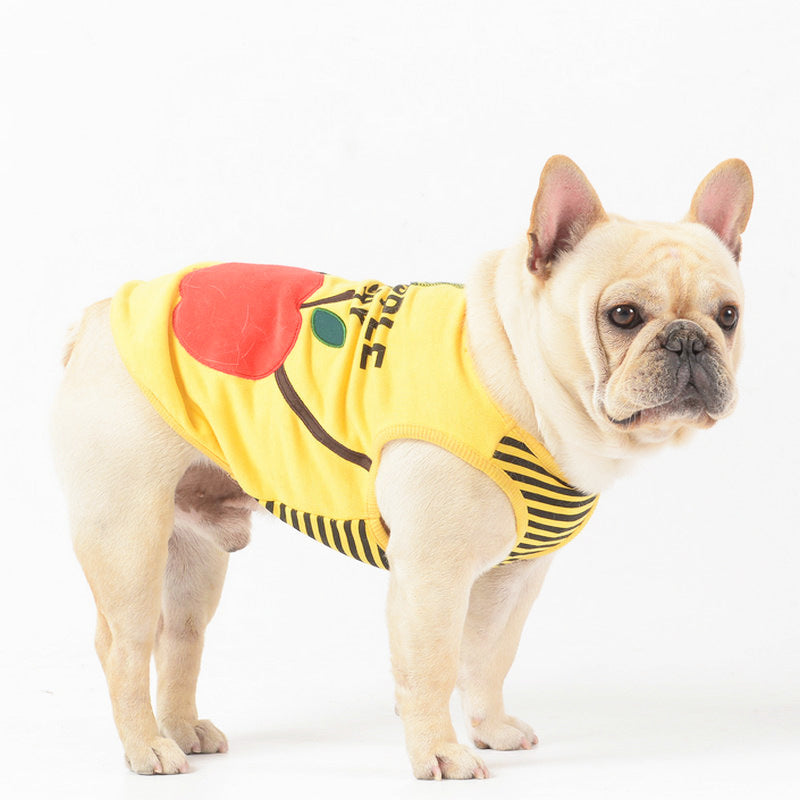Casual Cotton Pet Vest — Lightweight Summer Style for Dogs & Cats