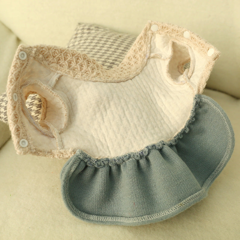 Casual Knit Pet Dress | Dogs & Cats | White | XS–XL