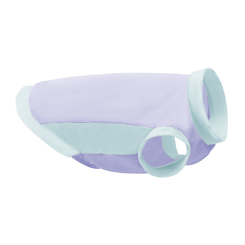 Ice Silk Sun Protection Pet Vest — Cool Summer Style for Cats & Dogs