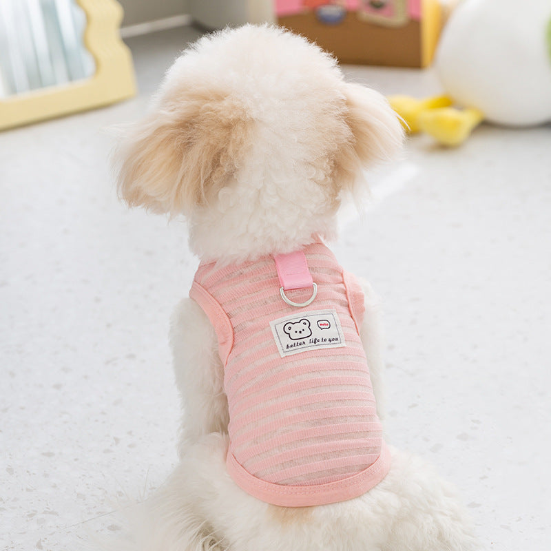 Princess Style Two-Leg Pet Coat | Ollie Pink & Leo Black | XS–XXL