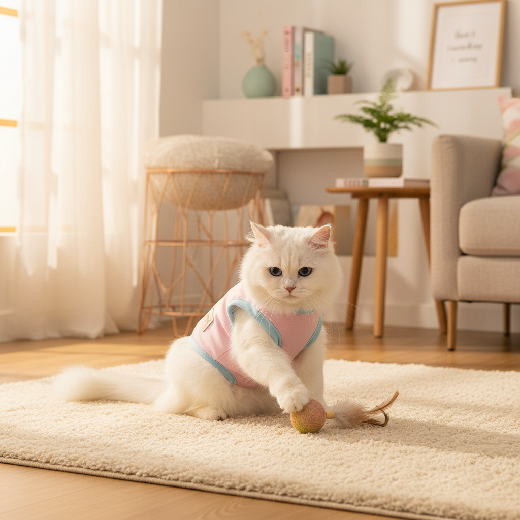 Ice Silk Sun Protection Pet Vest — Cool Summer Style for Cats & Dogs