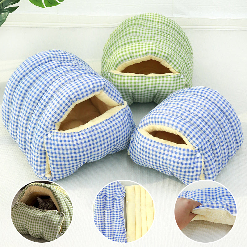 Enclosed Cat Kennel & Sleeping Nest | All Seasons | 6 Colours | 2 Sizes