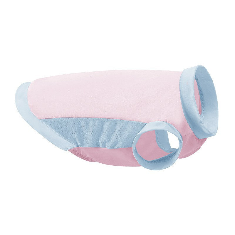 Ice Silk Sun Protection Pet Vest — Cool Summer Style for Cats & Dogs