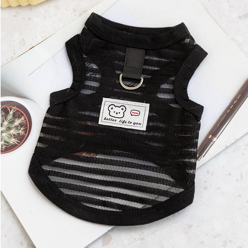 Princess Style Two-Leg Pet Coat | Ollie Pink & Leo Black | XS–XXL