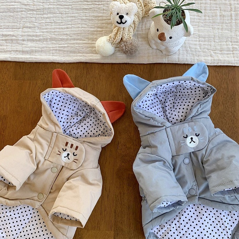FurlyTails Cosy Pet Coat | Soft Dog & Cat Jacket