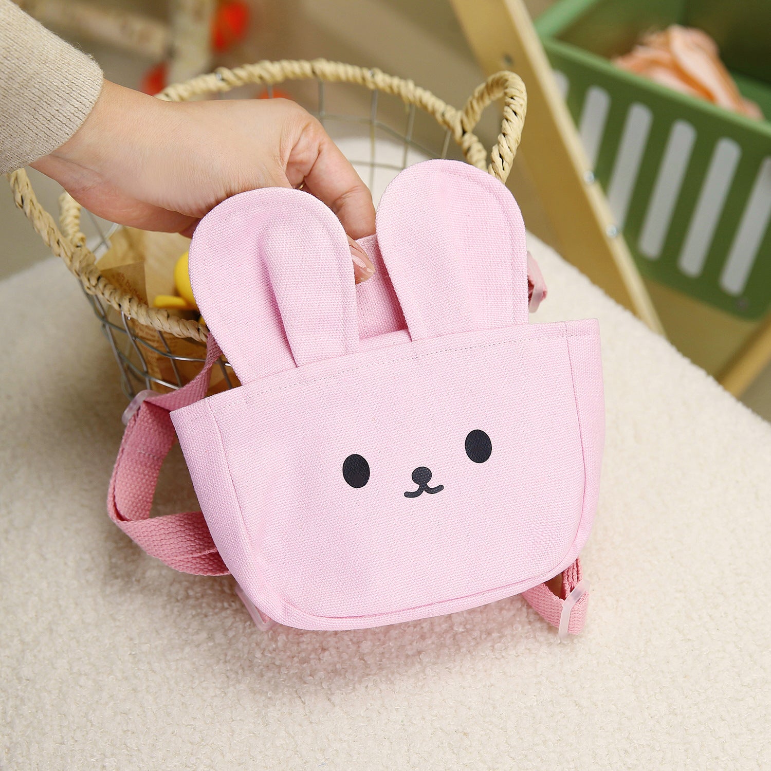 Canvas Pet Backpack — Adorable Mini Bag Your Dog or Cat Wears