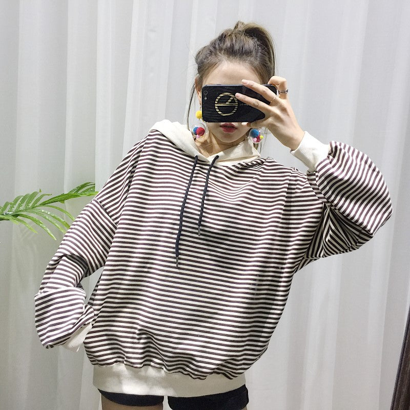 Matching Stripe Hoodie Set | Pet & Owner | Dogs & Cats | Black & Khaki