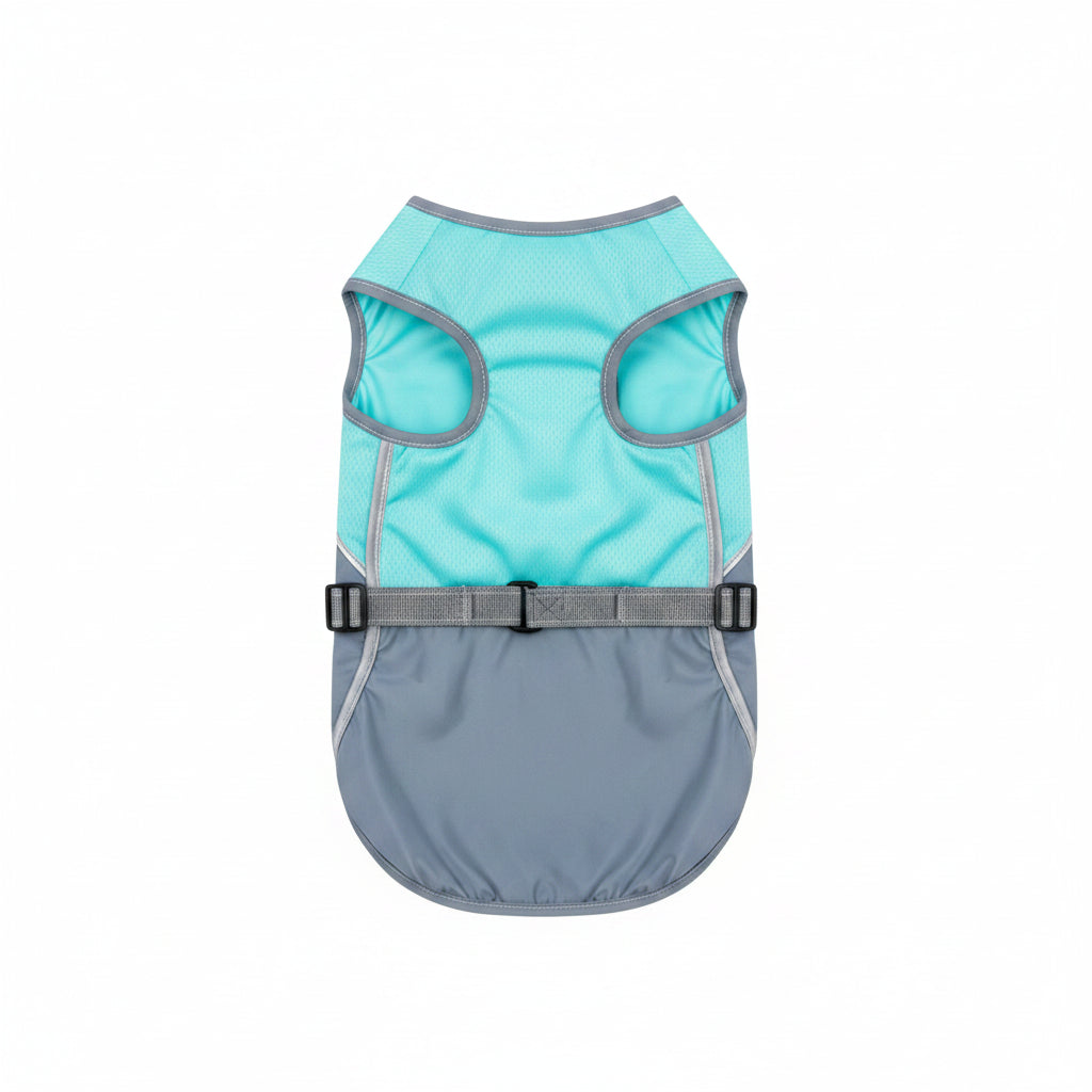Summer Cooling Dog Vest – Breathable Ice Fabric with Chest Straps