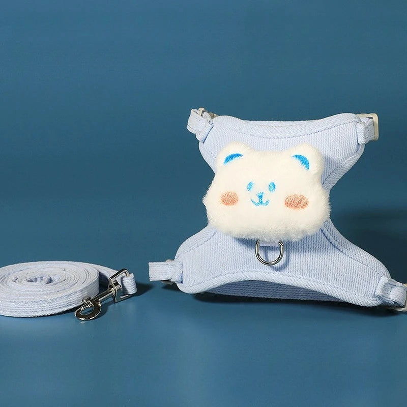 Adjustable Cat Harness & Leash Set | Cats, Kittens & Small Dogs