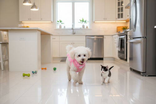 Angel Wing Pearl Harness & Leash Set | Small Dogs & Cats