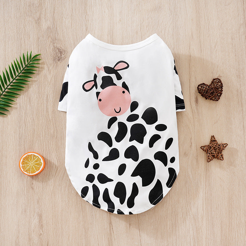 Cartoon Print Pet Overall Suit | Dogs & Cats | Multiple Colours | S–XXL