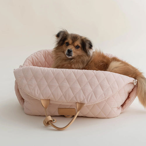 FurlyTails Outdoor Pet Carrier Handbag | Stylish Cat & Small Dog Travel Bag