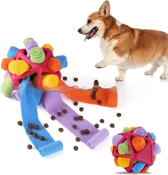 Interactive Pet Sniffing Ball – 8 Colours | Dogs & Cats